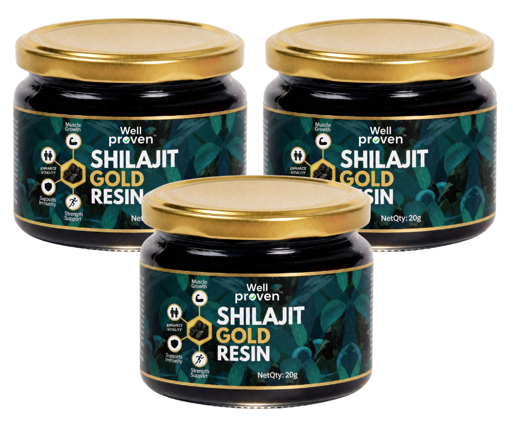 Shilajit Gold Resin | 20gm each | Pack of 3