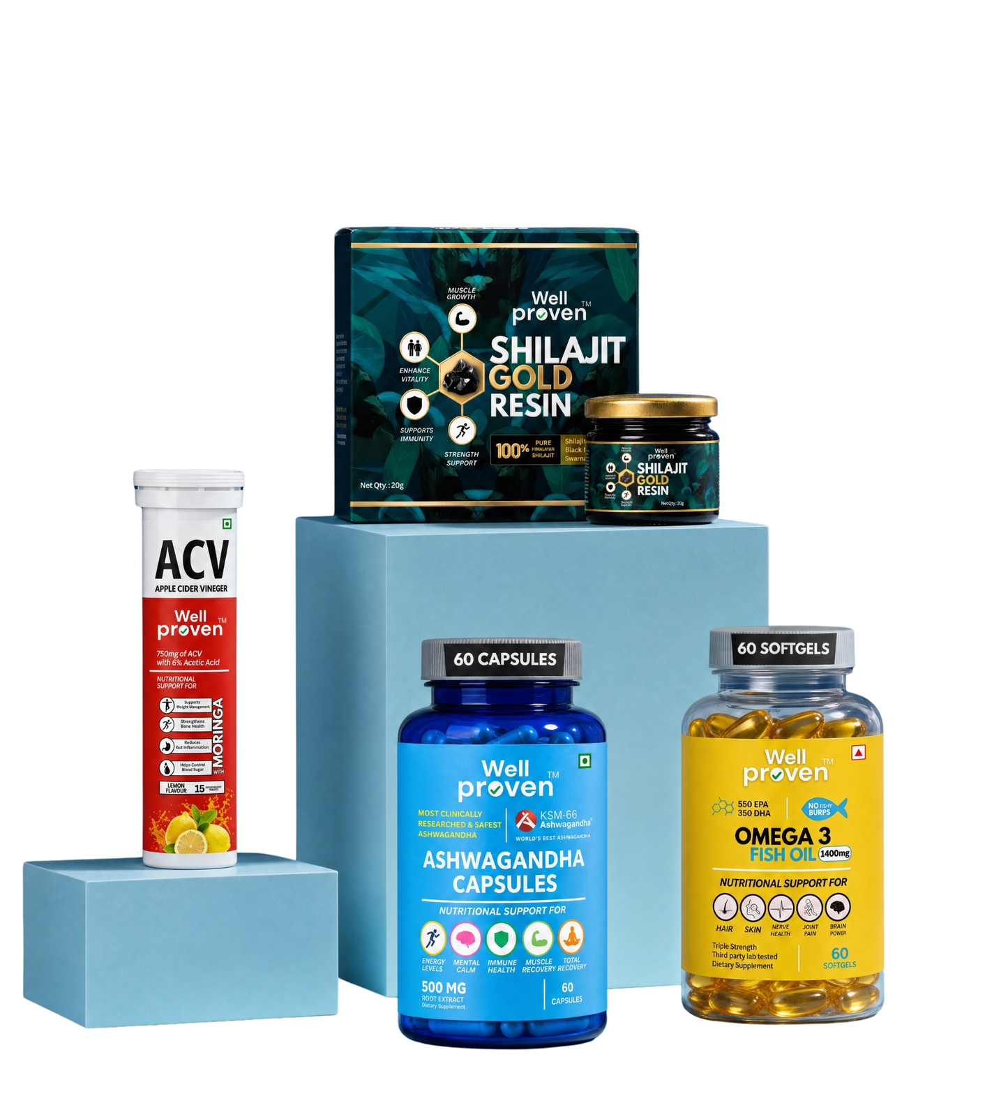 Overall Wellness Combo | 4 items | Best for STARTING UP!